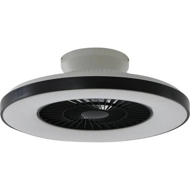 Lindby - Paavo LED Smart Ceiling Fan Black