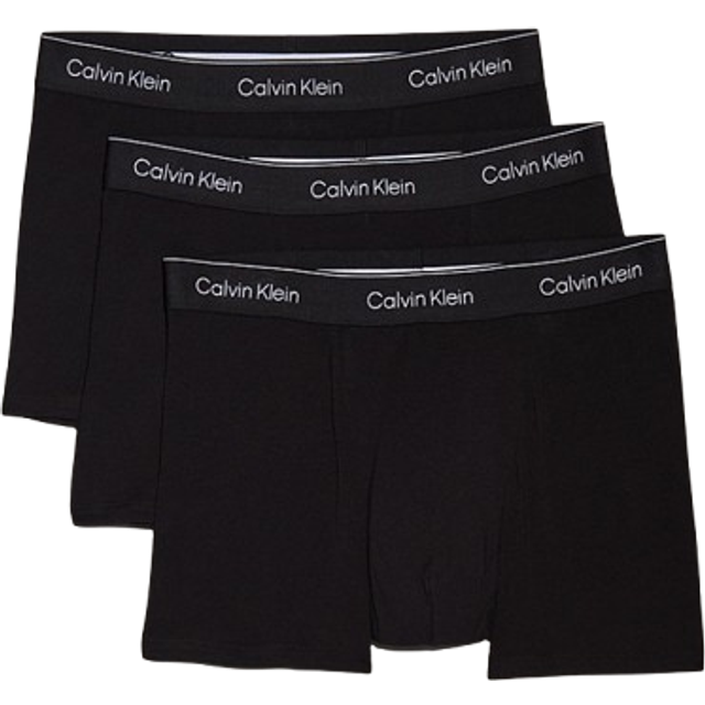 Calvin Klein Underwear 3-Pack Icon Relaxed Trunks - Black - XL