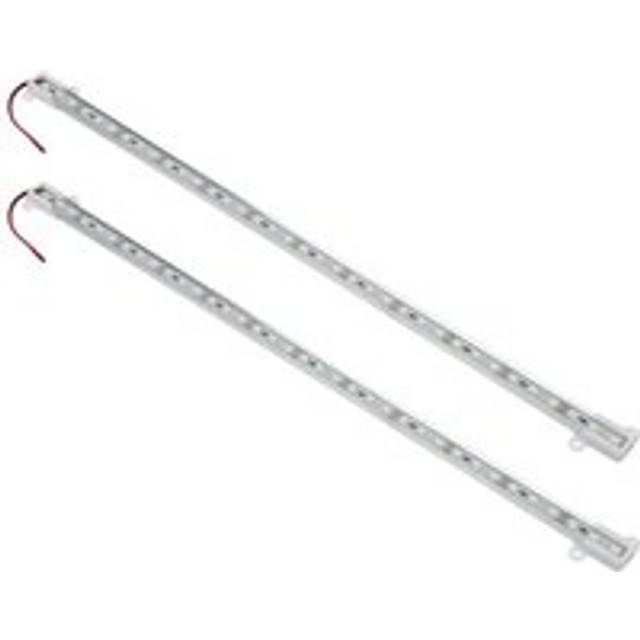 Tlily - 0.5M 50CM 12V 36 led 5050/5630 smd Hard Strip Bar Light Aluminum Rigid Pure/WarmLED Type:5050 Color: White X2 I116023A1