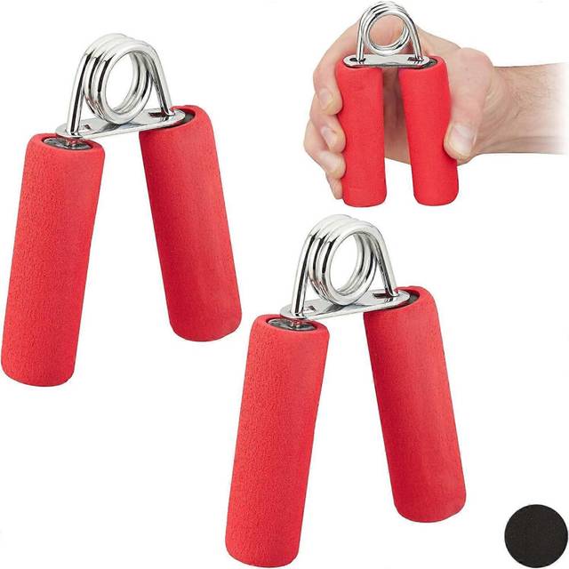 (As show, One size) Pack Weight Lifting Clamp, Foam Padded Grip, Grip Strength Training, Iron, Color