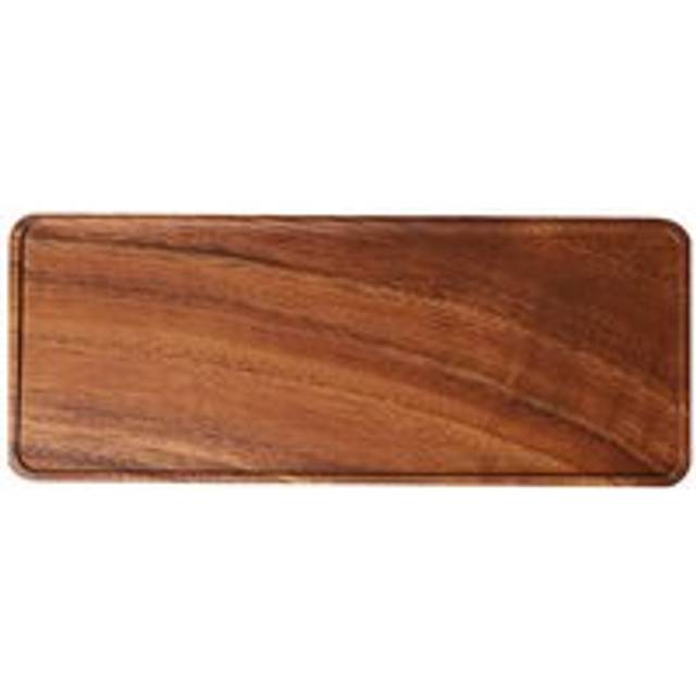 Wooden Tray, Solid Wood Afternoon Tea Fruit Coffee Shop Simple Snack Tray