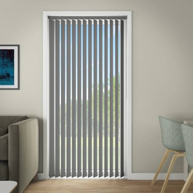 Lamellgardin Grå 240X250 Cm