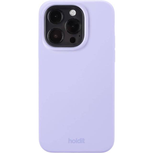 Holdit Telefonskal Silicone iPhone 15 Pro - Lavendel