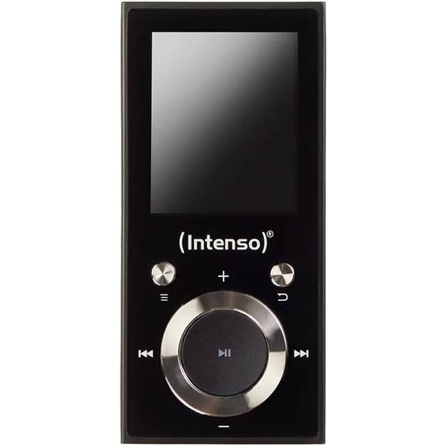 Intenso MP3-spelare videoscooter 1,8 tum Bluetooth Svart