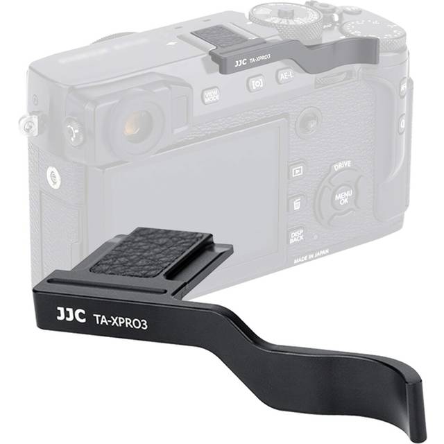 JJC TA-XPRO3 Thumbs Up Grip for Fuji X-Pro3 X-Pro2 X-Pro1 Camera  Hot Shoe Thumb Grip Comaptible with Fujifilm XPro3 XPro2 XPro1  Made of Pr