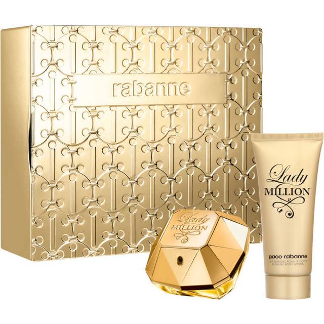 Rabanne Lady Million EDP 80 ml with Bodylotion 100 ml
