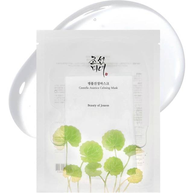 (As show, One size) Beauty of Joseon Centella Asiatica Calming Mask Daily Moisturizing Soothing Cica Face Sheet Mask for All Skin Types, Korean Skinca