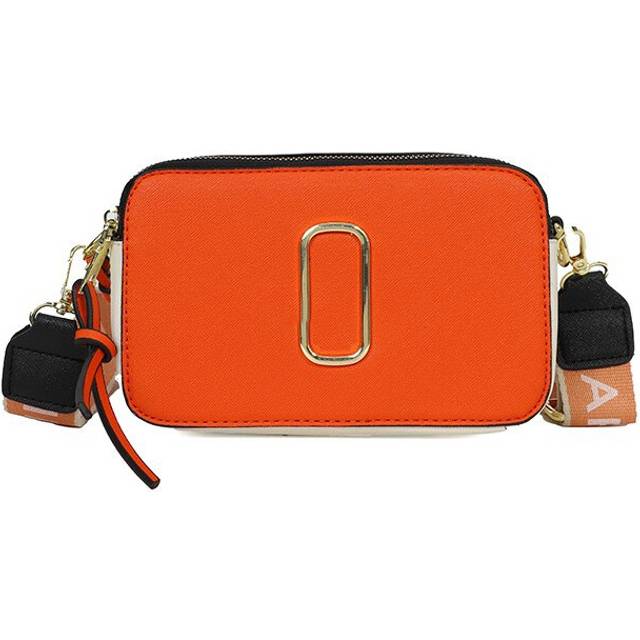 (Orange) Clutch Women Bag Shoulder Wear Detachable Straps Pu Texture Retro Gift Bag Girls