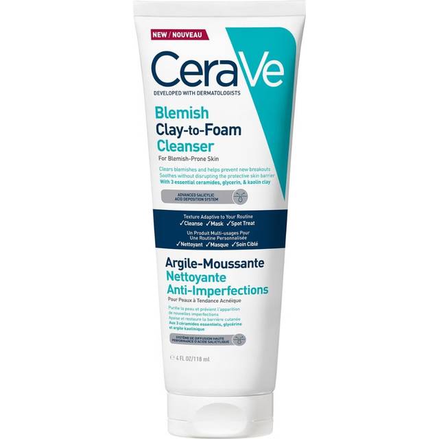 CeraVe Blemish Clay To Foam Cleanser 118ml