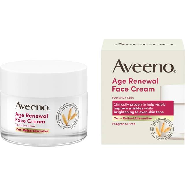 Aveeno Face Age Renewal Cream Retinol Alternative 50ml