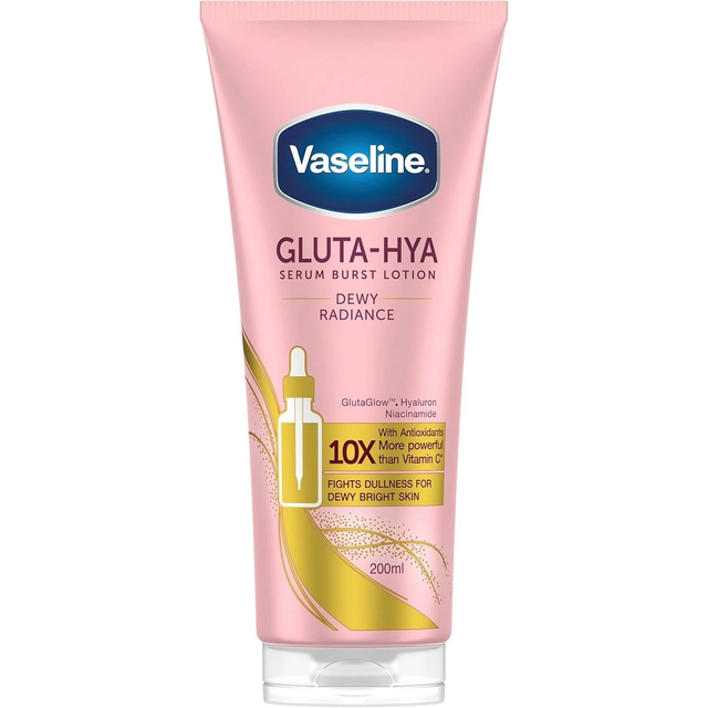 Vaseline Gluta-Hya Dewy Radiance Serum Burst Lotion 200 ml