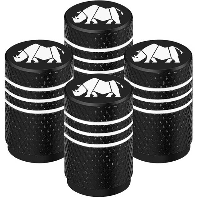 (black) Car Wheel Tire Valve Caps Car Tyre Air Stems Cover For Sui Jimny Auto