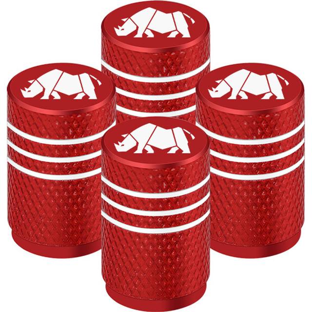 (red) Car Wheel Tire Valve Caps Car Tyre Air Stems Cover For Sui Jimny Auto