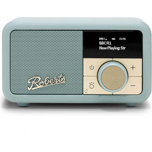Roberts Revival PETITE2 FM/DAB/DAB+ Digital Radio with Bluetooth, Duck Egg