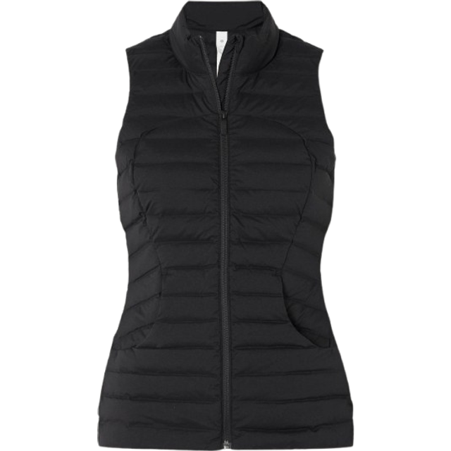 lululemon - Pack It Down Quilted Glyde™ Down Vest - Black - US 2