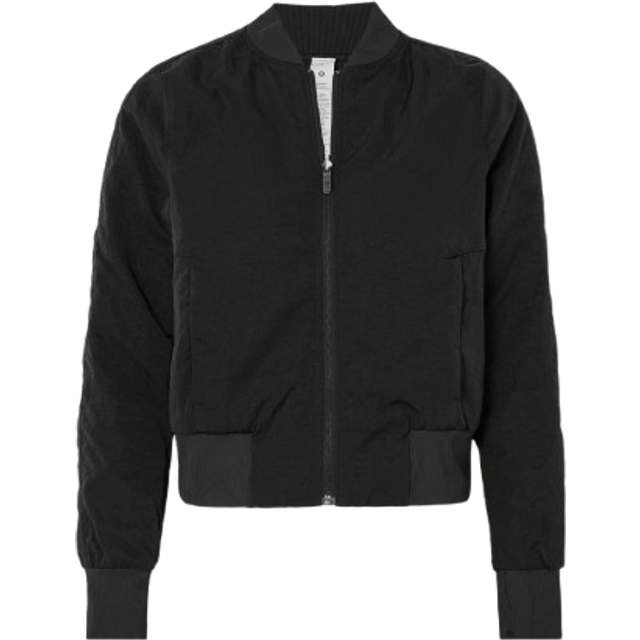 lululemon - Non-stop Shell Bomber Jacket - Black - US 2