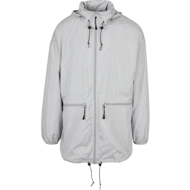 Urban Classics - Oversized Track Lightasphalt - Jacket - grey - XXL - Shell: 100% Polyester; Lining: 100% Polyester
