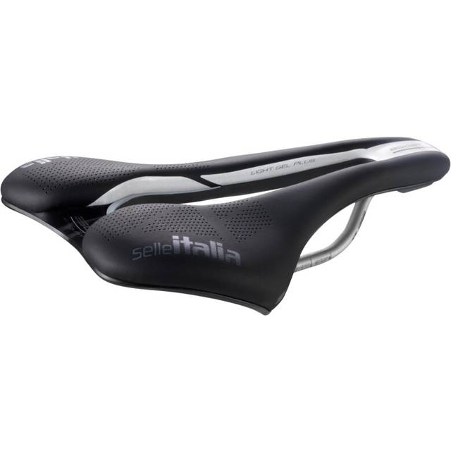 Selle Italia SLR Boost Endurance Ti316 Superflow Saddle: Black, S3, SI510739