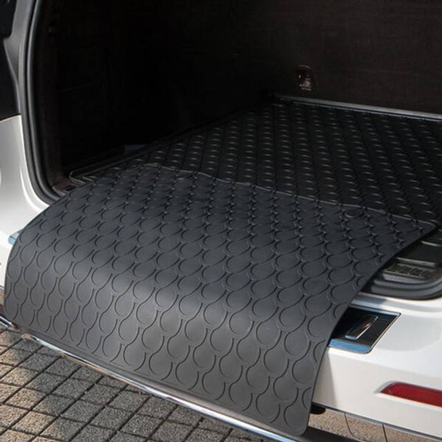Gledring Fold Out Black Rubber Car Bumper Protector - Large 85cm x 65cm