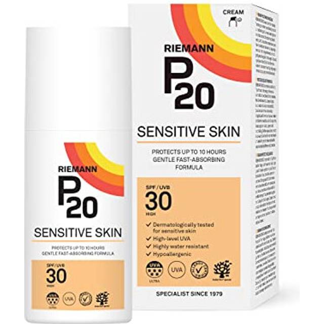 RIEMANN P20 SPF30 Sensitive Sun Cream, 200ml, UVA Protection