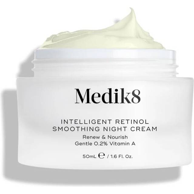 Medik8 Intelligent Retinol Smoothing Night Cream - Renew & Nourish Gentle 0.2% Vitamin A - 50ml