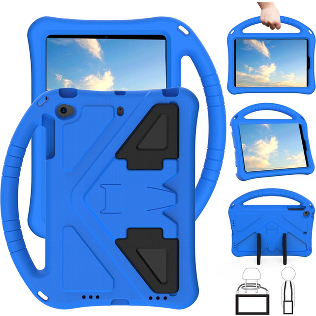 iPad mini 4/5 (2019) Skal EVA Kickstand - Blå