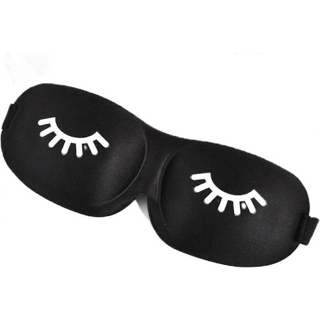 (As show, One size) Blindfolds, Sleep Mask Beauty Eyelash Sleeping Eye Mask Eyeshade Sleep Aid Travel Outdoor Home Eyes Rest Relax Eyecover Health Car