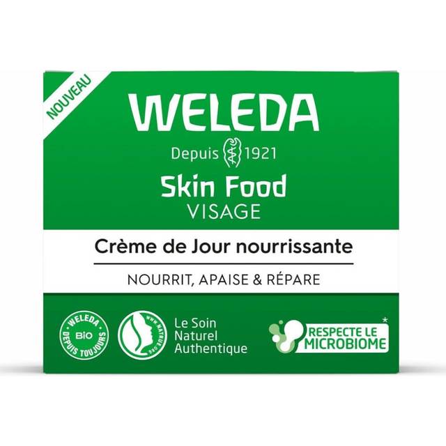 Weleda Skin Food Face Day Cream, Face Moisturiser for Dry Skin, Moisturising Cream For Men & Women, 100% Certified Natural, Organic, Dermatologically