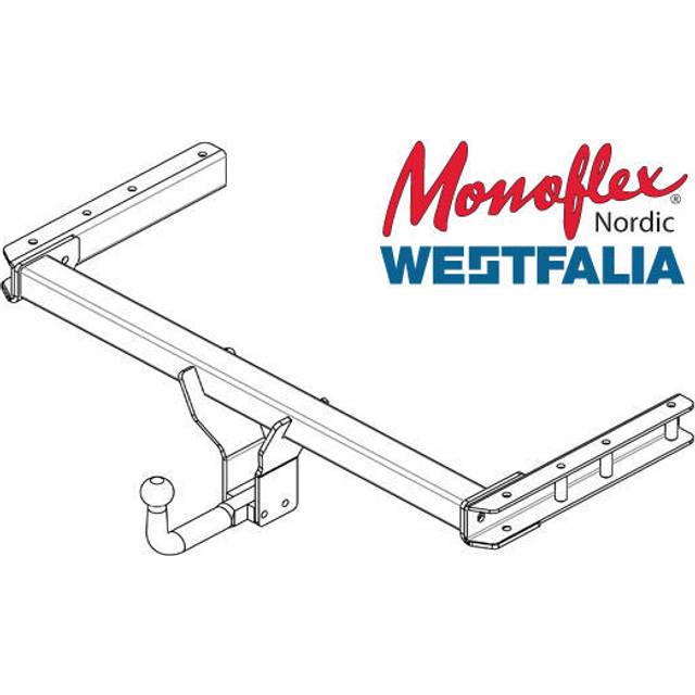 Westfalia Dragkrok med fast kula - Audi - Q5 quattro, Q5