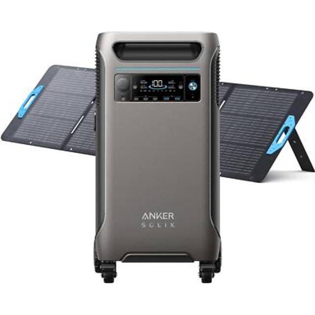 Anker Solix F3800 Solar Generator Powerhouse Battery + Ps200 200w Solar Panel