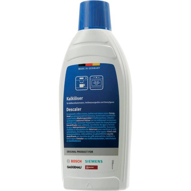 Bosch all purpose descaler liquid limescale cleaning coffee machine kettle iron