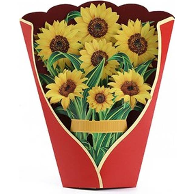 - cards, sunflowers flower bouquet 3d - greeting cards for mom mothers day2096