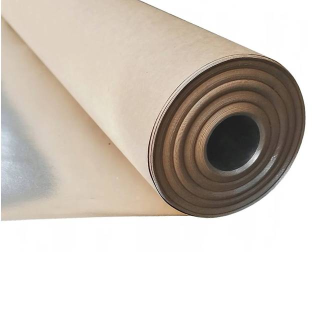 Vapour Barrier Membrane - Radiator Heat Reflector - Aluminium Foil Insulation Paper - Sauna Insulation - 1.25x24m