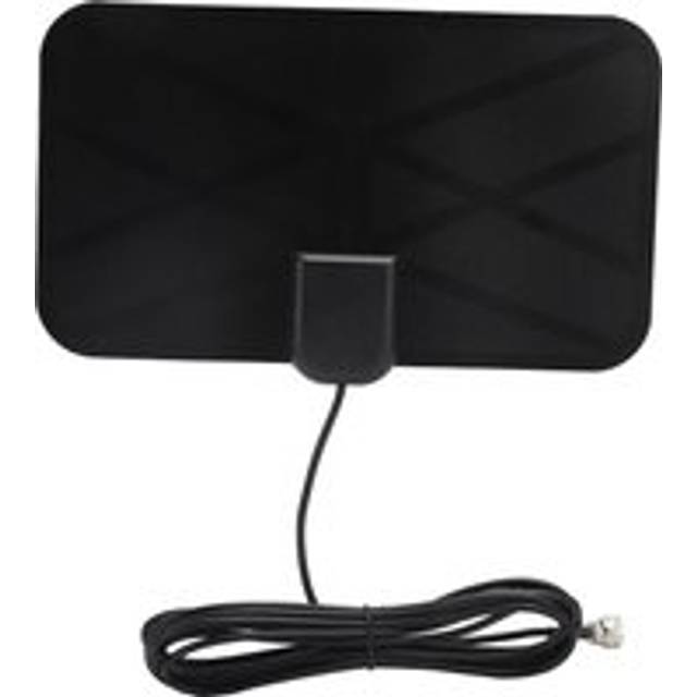 Indoor High Definition Digital Antenna High Gain TV Antenna Small Grid Pattern Black