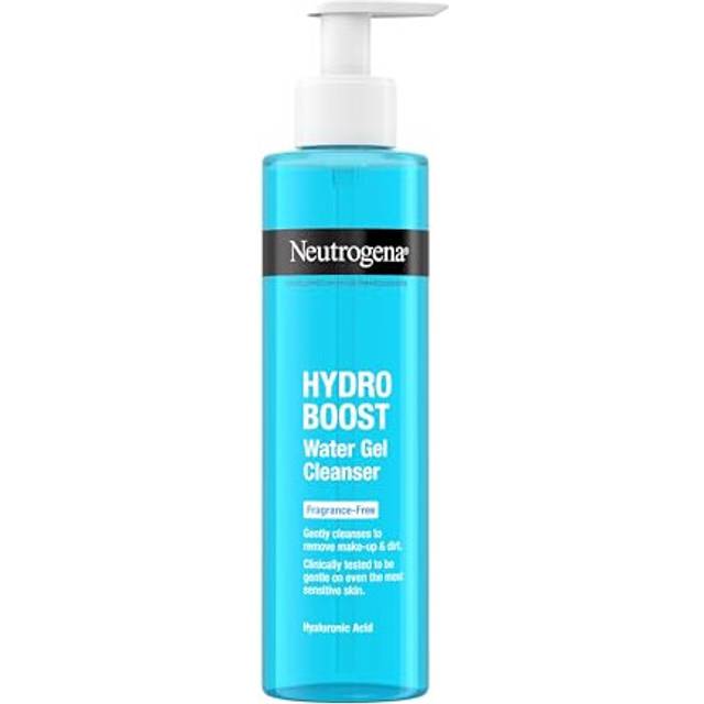Neutrogena Hydro Boost Fragrance-Free Water Gel Face Cleanser, with Hyaluronic Acid for Dry or Dehydrated Skin, 200ml