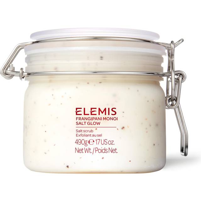 ELEMIS Frangipani Monoi Salt Glow ? Exfoliating Salt Scrub with Monoi Oil & Frangipani Flower ? Hydrating Body Scrub for Smooth, Radiant Skin ? Ideal