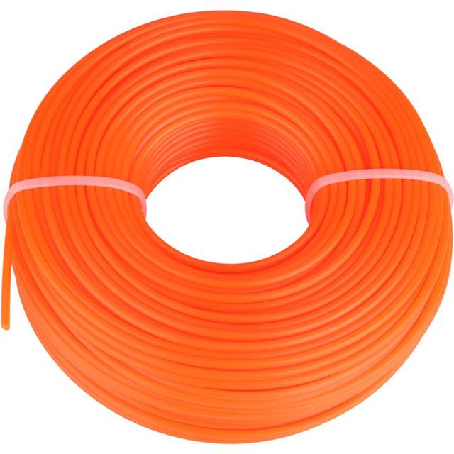 2.4mm Trimmer Line Heavy Duty Nylon Cord Wire Round String Wire Strimmer Cord Line for Garden Petrol Grass Trimmer(50m)