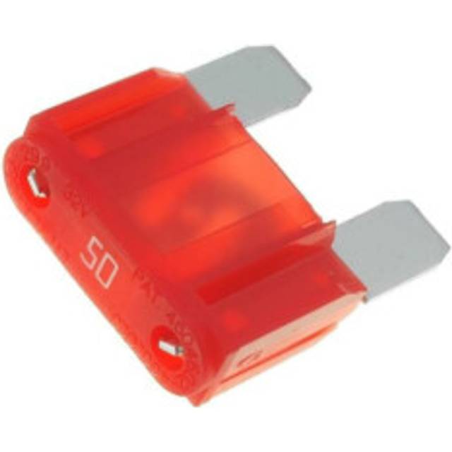 3x 0299050.txn Fuse: Melt 50a 32v Automotive 29mm Maxi Littelfuse