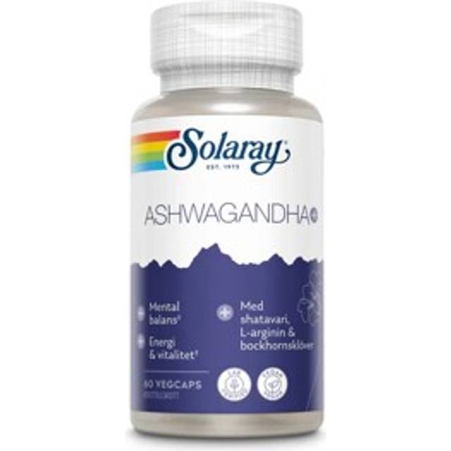 Solaray Ashwagandha+ 60 kapslar