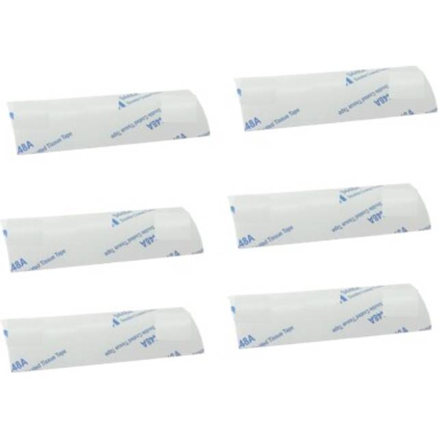 2x(6 sets horizontal blinds slats white pvc blind fixers for horizontal m8e1)