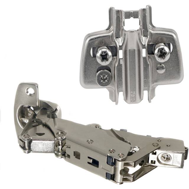 Hettich Hinge Set Kitchen Wide Angle 52 X 5.5mm + Cross Mounting 5.0mm Height