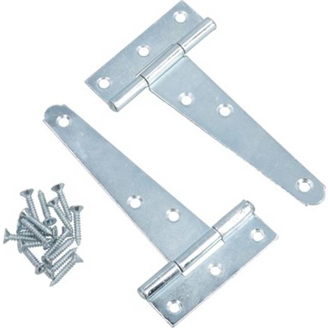 Heavy Duty T Tee Hinge For Sheds Gates Doors Zinc Plated Finish 4 – 18 Inch