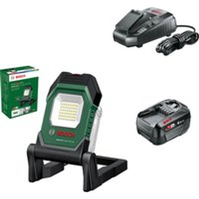 Bosch UNIVERSALWORKLIGHT 18V-2100 P4A 18v Cordless LED Work Light 1 x 4ah Li-ion Charger No Case