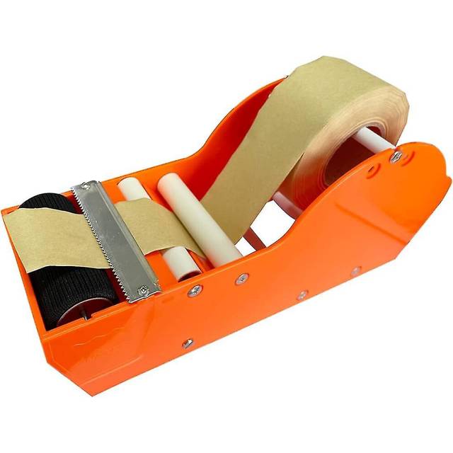 (As show, One size) Desktop Tape Dispenser,water Activated Tape Dispenser Water Reinforced Kraft Paper Tape Gummed Tape Dispenser