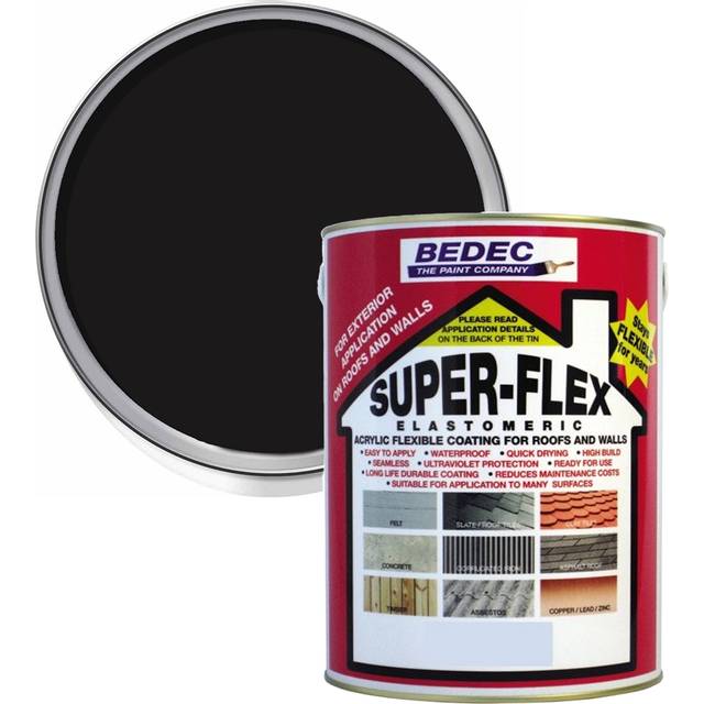Bedec Superflex Black Roof Coating 5L