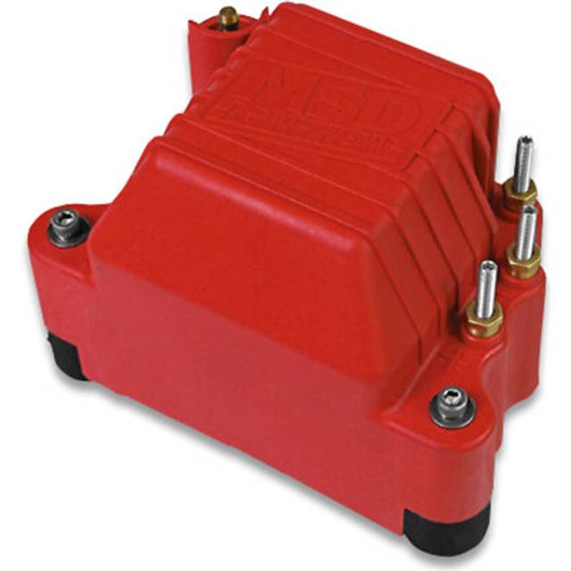 Msd-8142 msd igniton coil - pro mag - 44 amp - red