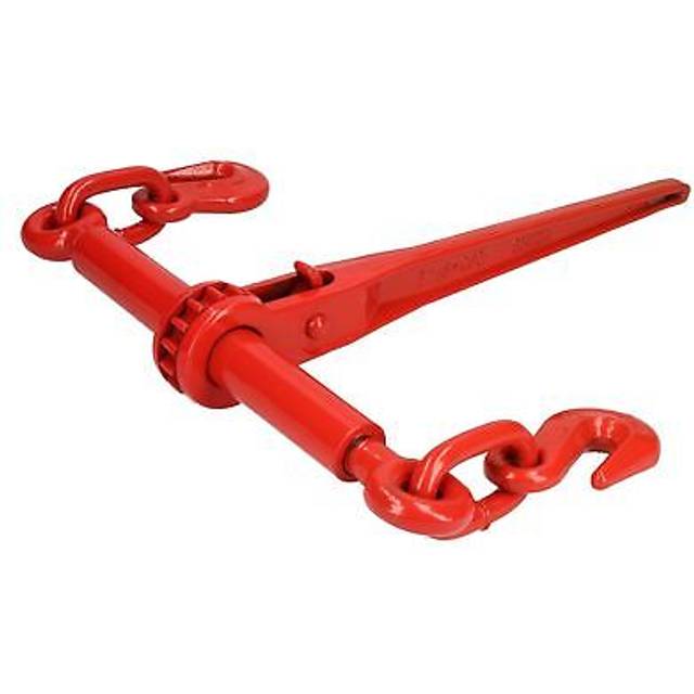 Ratchet Load Binder Tie Down Strap For 8mm & 10mm Chain 19000lb Break Load