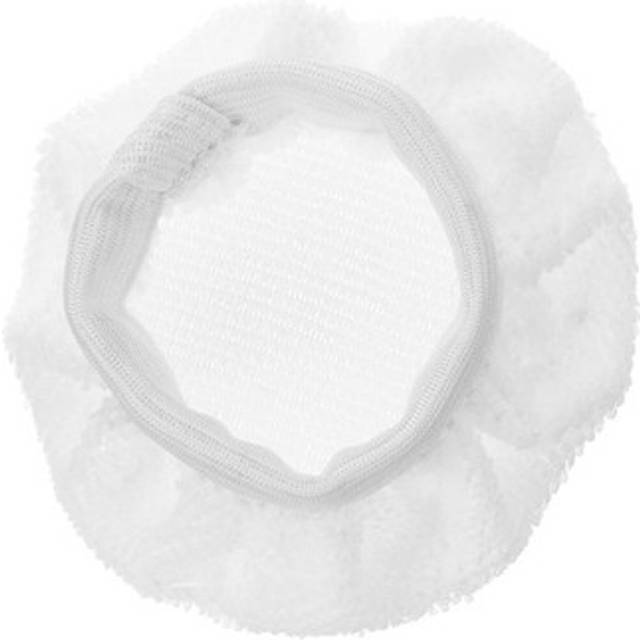 3-4 Car Polisher Bonnet Buffing Pad Micro-fiber, White