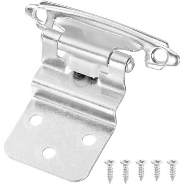 3/8" inset cabinet door hinges, 6 pcs self closing cabinet hinge silver