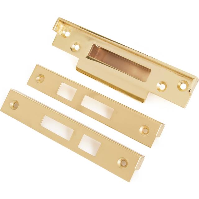 From The Anvil 91122 Electro Brassed 1/2 Rebate Kit For Sash Lock
